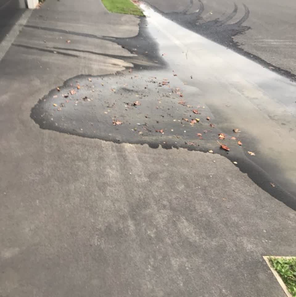 The photograph attached to this water supply report