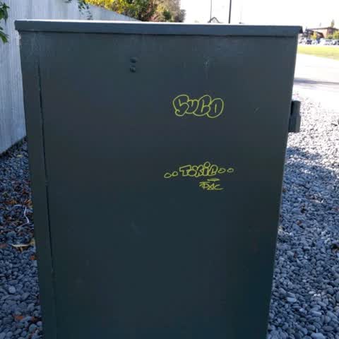 Graffiti, a report photo