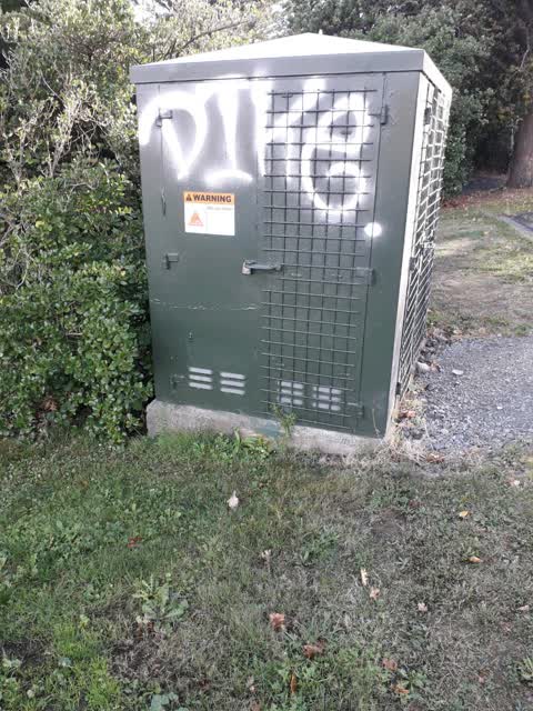 Graffiti, a report photo