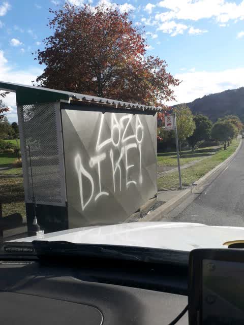 Graffiti, a report photo