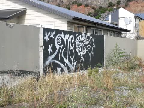 Graffiti, a report photo