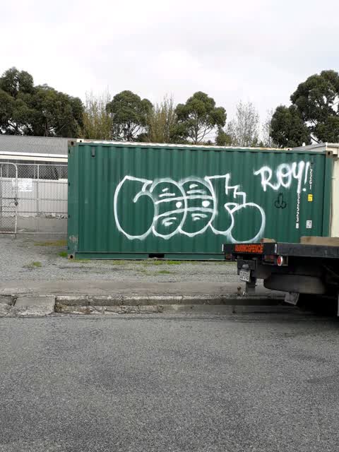 Graffiti, a report photo
