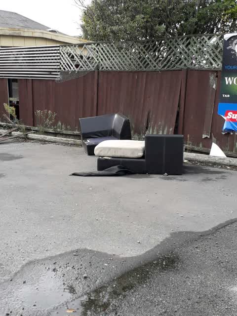 Rubbish/Recycling — a report photo