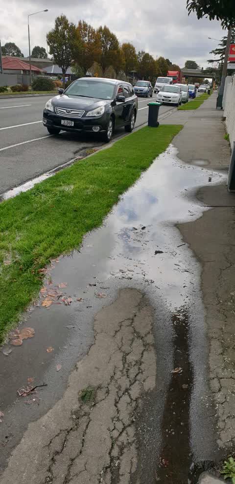Flooding, a report photo