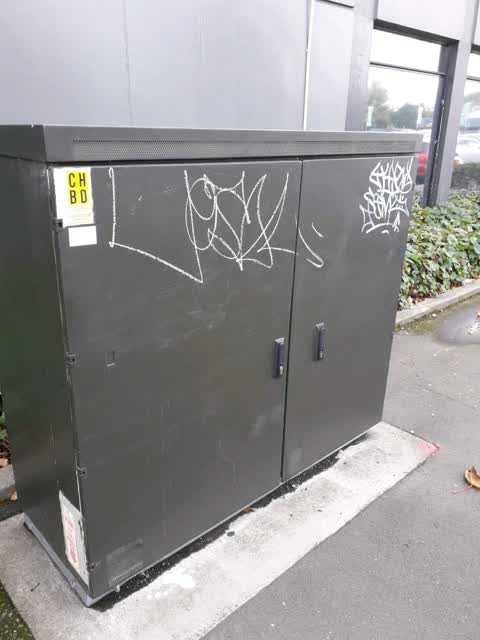 Graffiti, a report photo