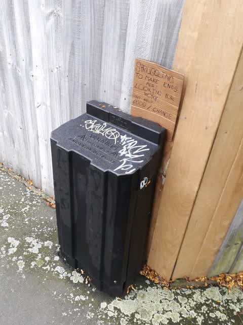 Graffiti, a report photo