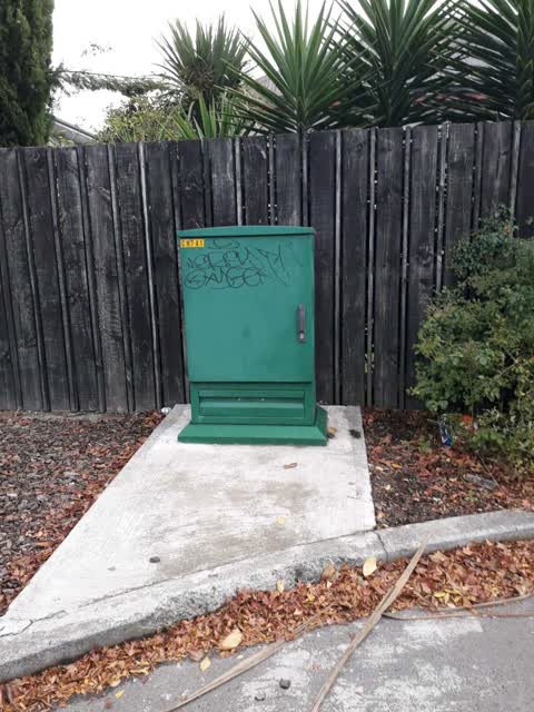 Graffiti, a report photo