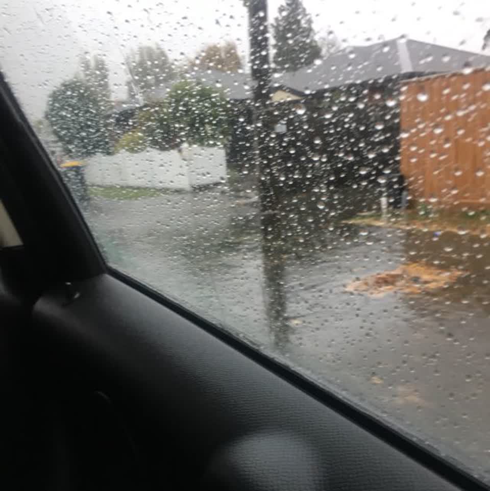 The photograph attached to this wastewater/stormwater report