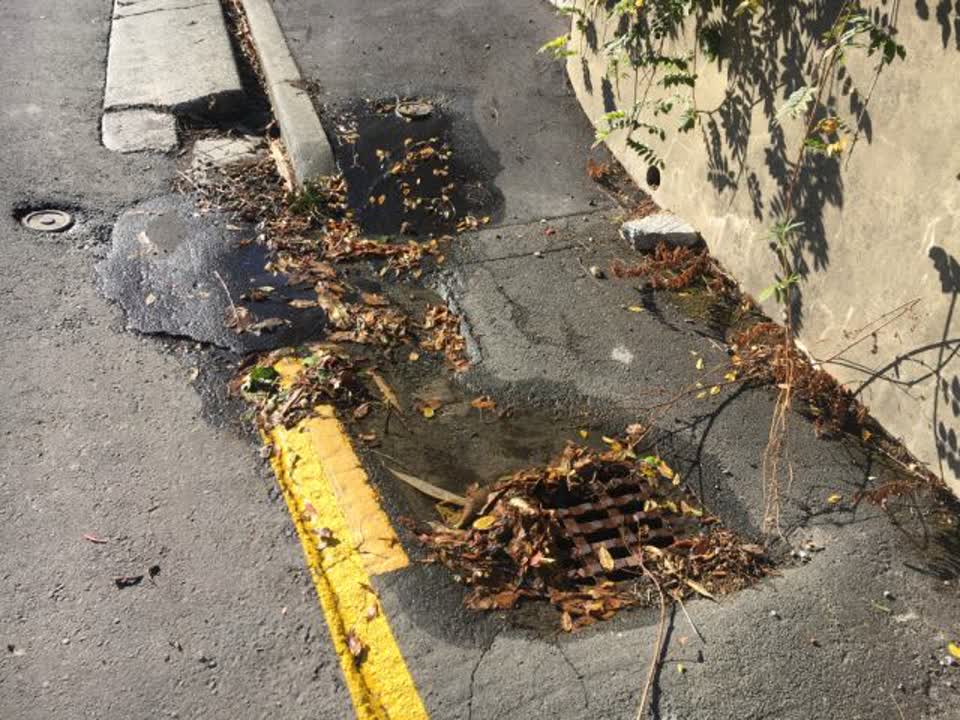 The photograph attached to this water supply report