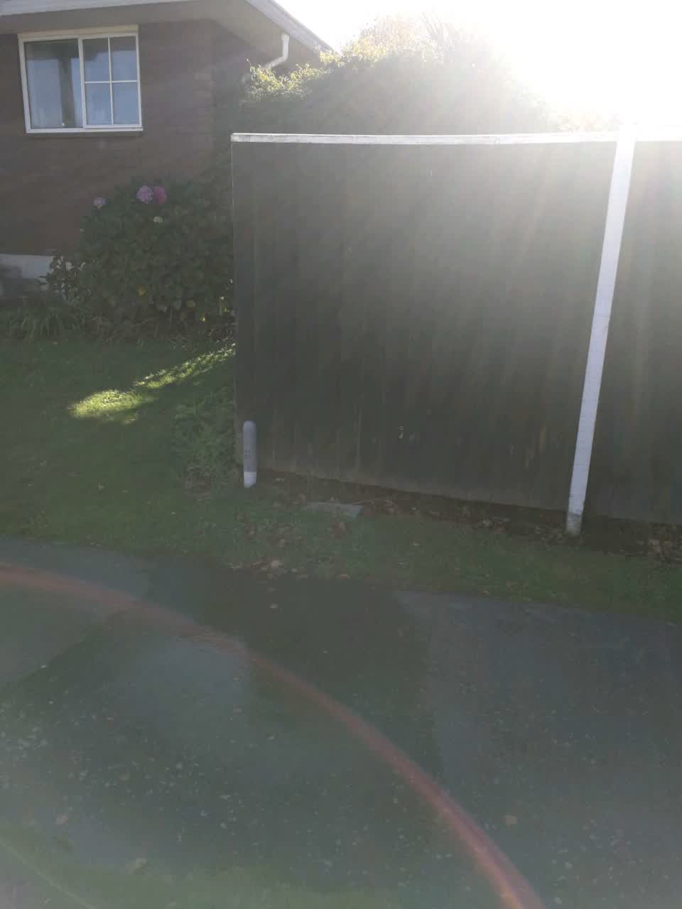 The photograph attached to this water supply report