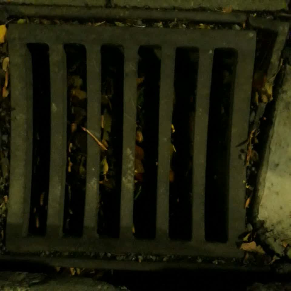 The photograph attached to this flooding report