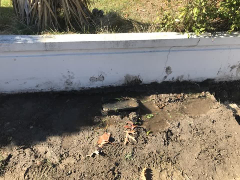 The photograph attached to this water supply report