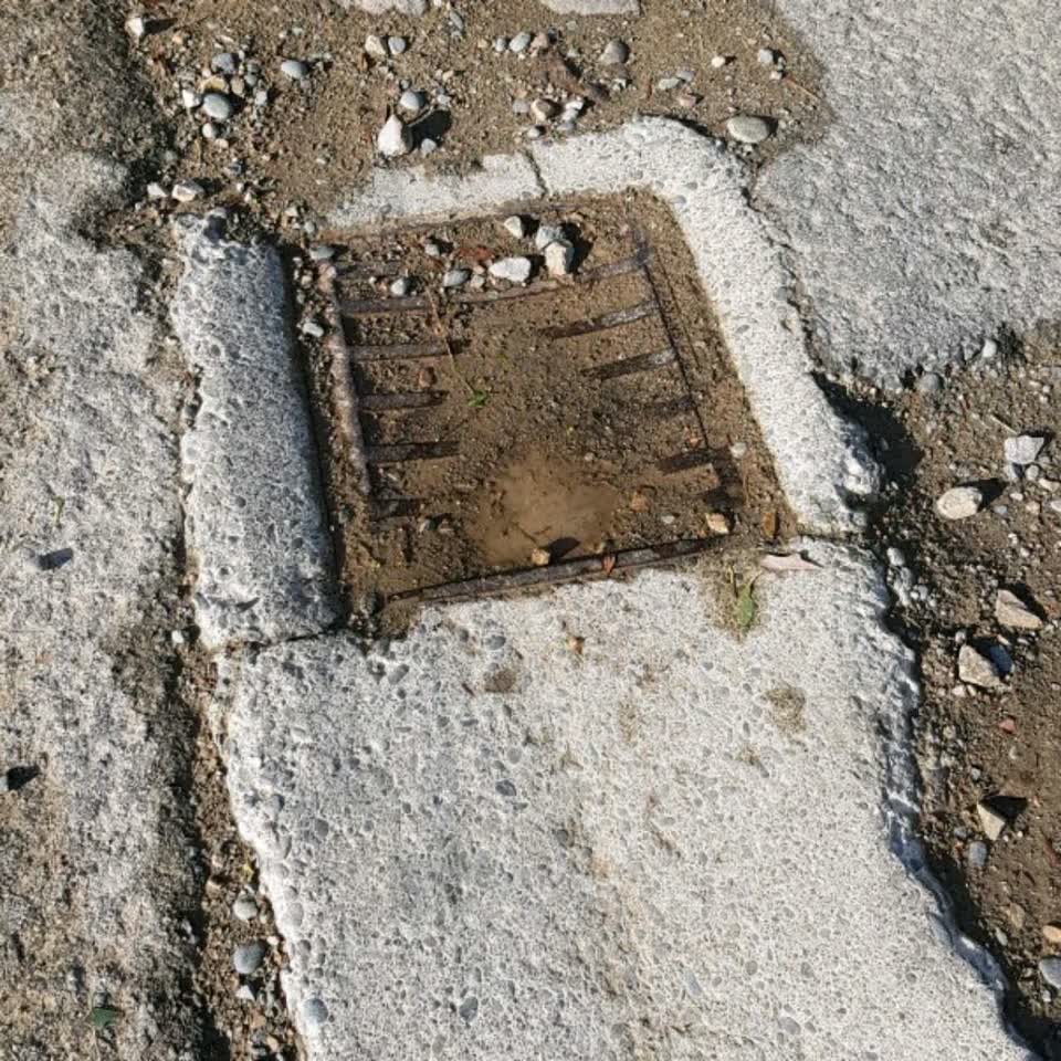The photograph attached to this wastewater/stormwater report