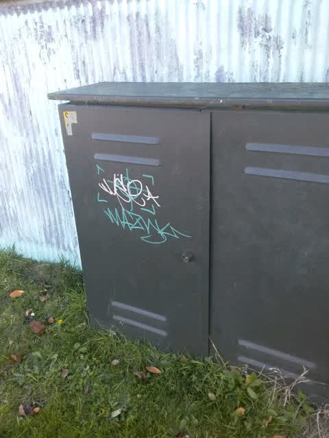 Graffiti, a report photo