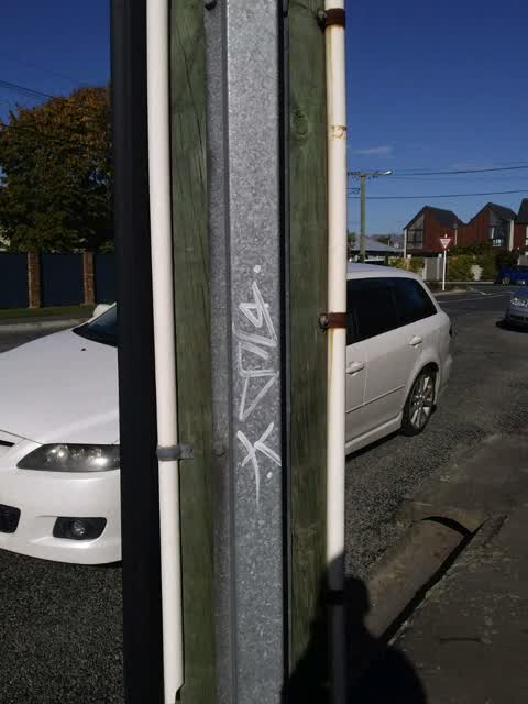 Graffiti, a report photo