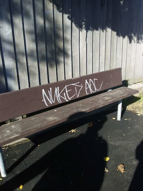 Graffiti, a report photo