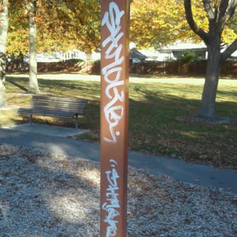 Graffiti, a report photo