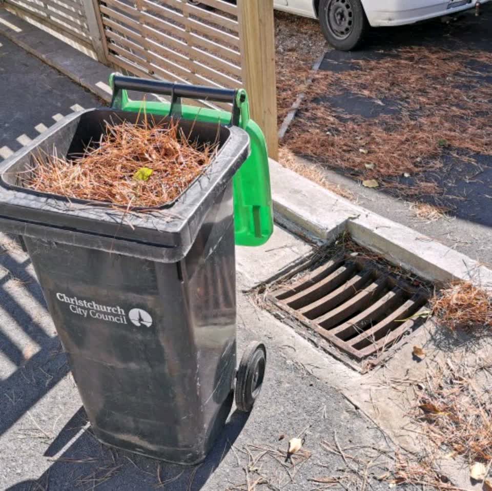 The photograph attached to this wastewater/stormwater report