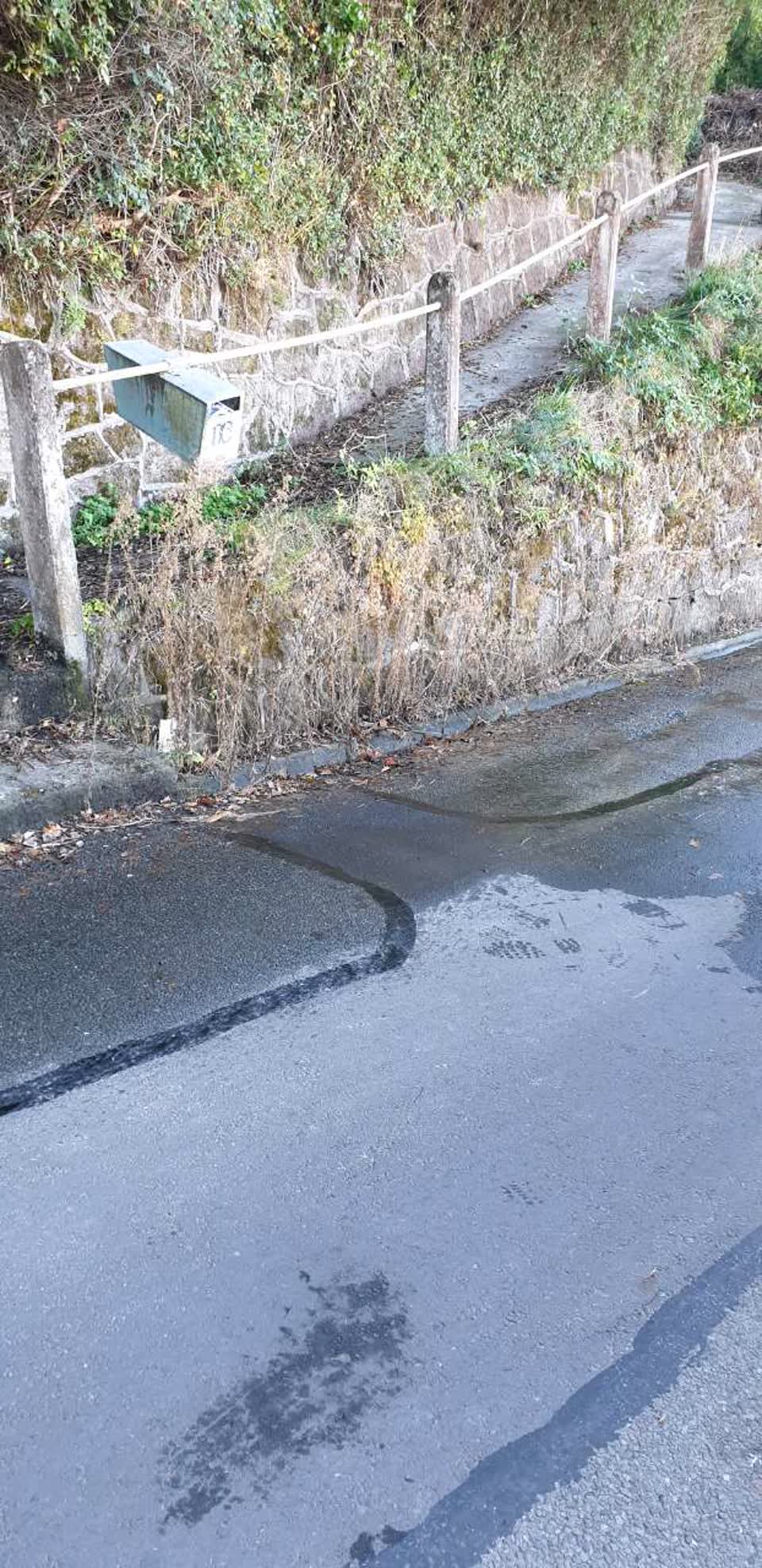 The photograph attached to this water supply report