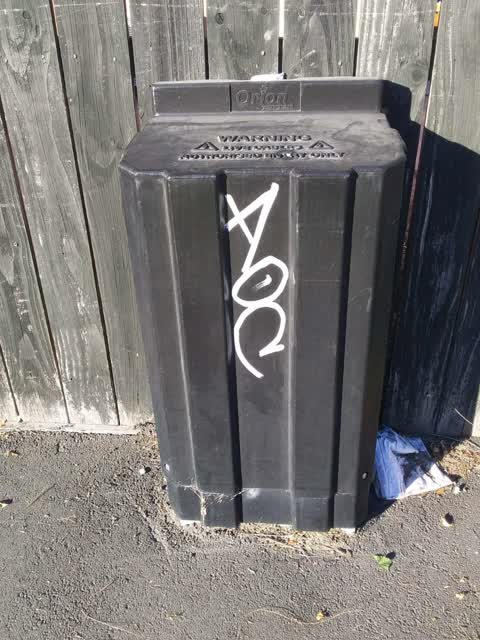 Graffiti, a report photo