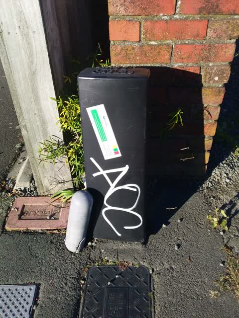 Graffiti, a report photo