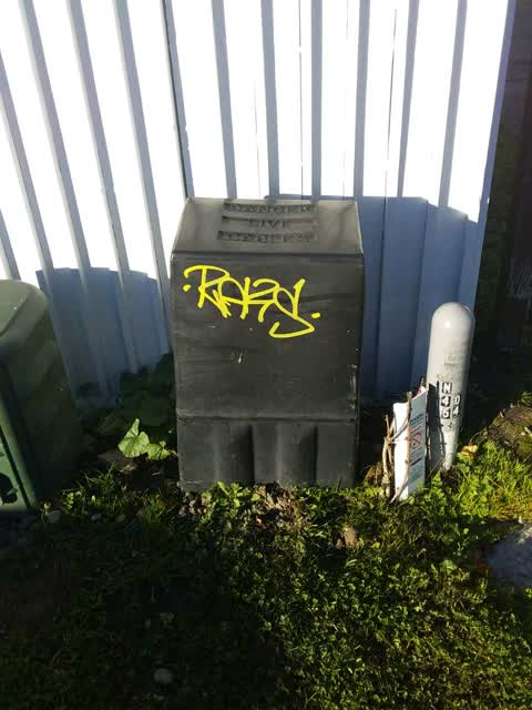 Graffiti, a report photo