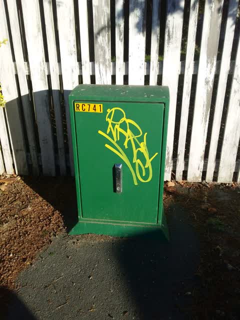 Graffiti, a report photo
