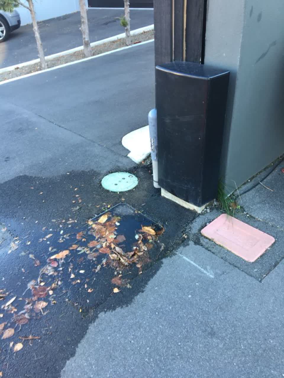 The photograph attached to this water supply report