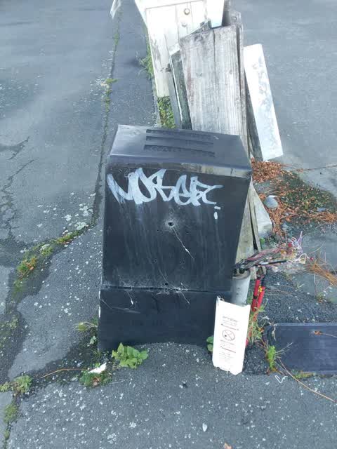 Graffiti, a report photo