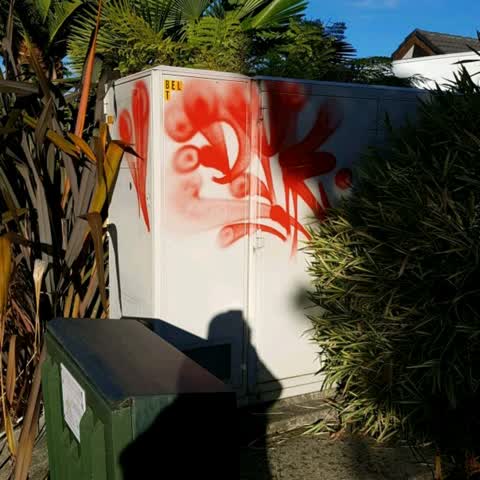 Graffiti, a report photo