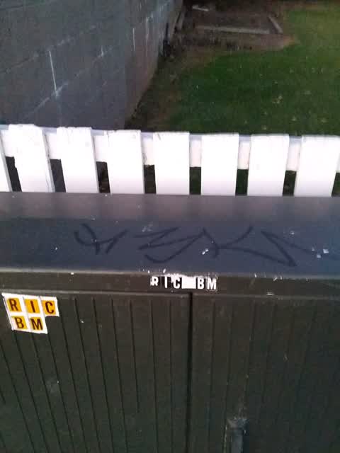 Graffiti, a report photo