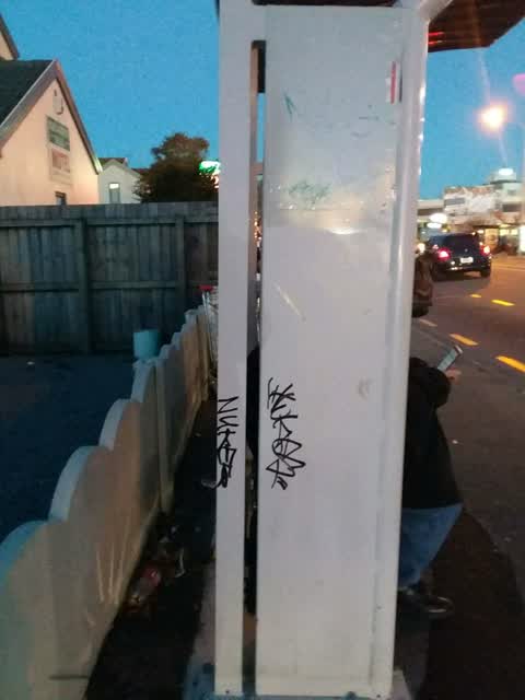 Graffiti, a report photo
