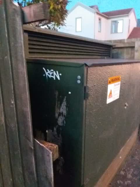 Graffiti, a report photo