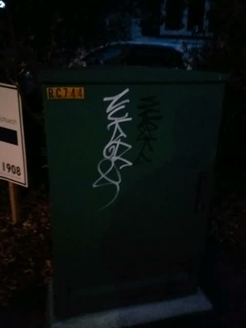 Graffiti, a report photo