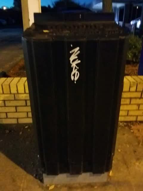 Graffiti, a report photo