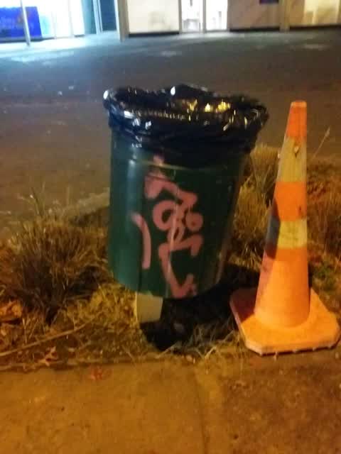 Graffiti — a report photo