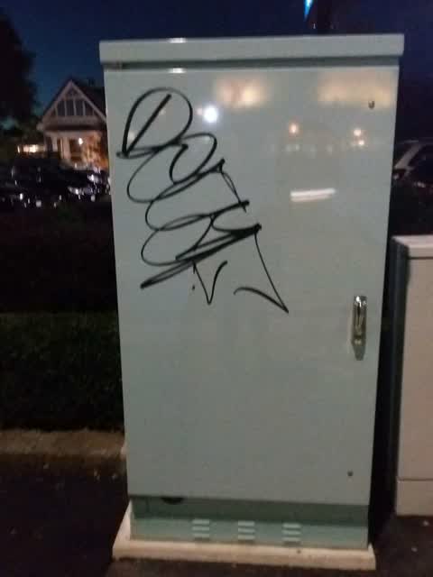 Graffiti, a report photo