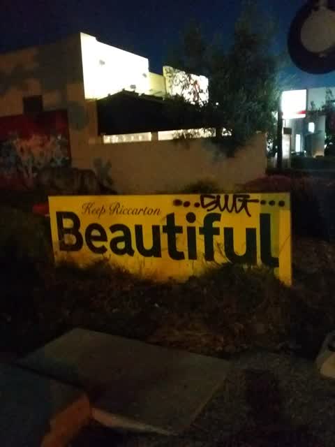 Graffiti, a report photo