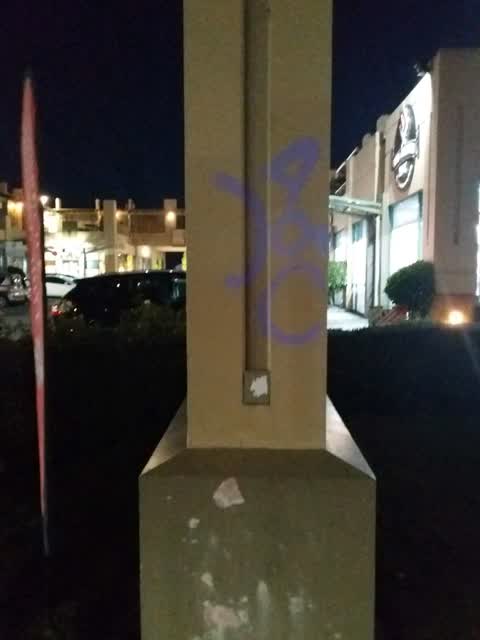 Graffiti, a report photo