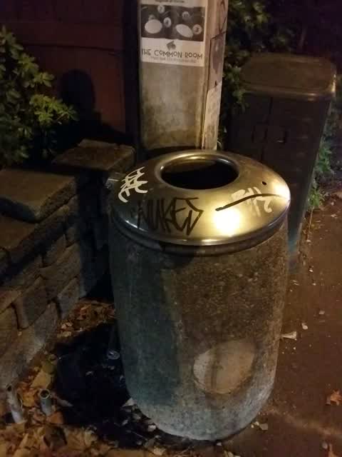 Graffiti, a report photo