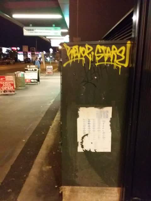 Graffiti, a report photo