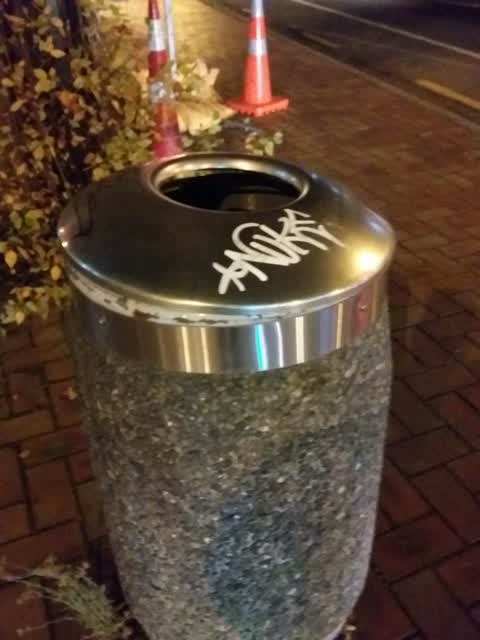Graffiti, a report photo