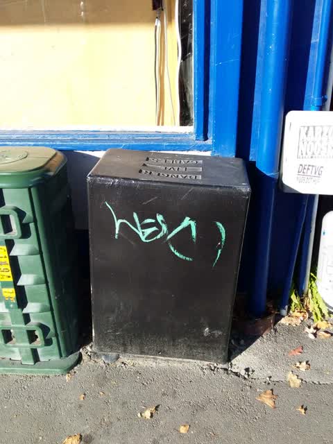 Graffiti, a report photo