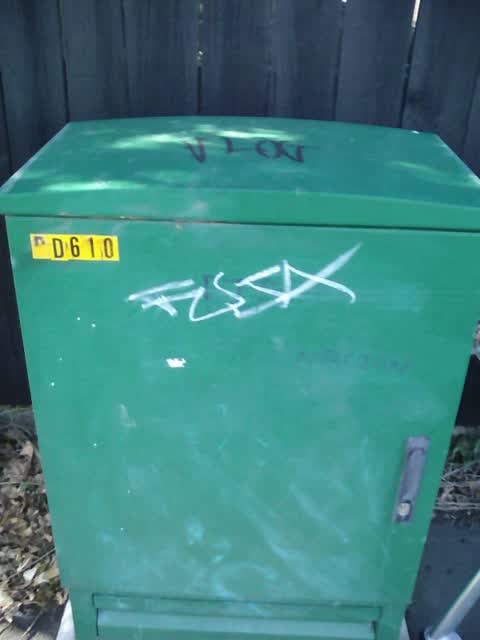 Graffiti, a report photo