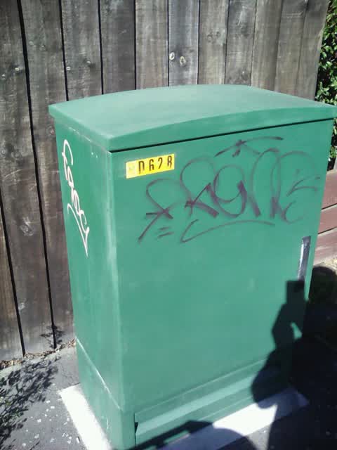 Graffiti, a report photo