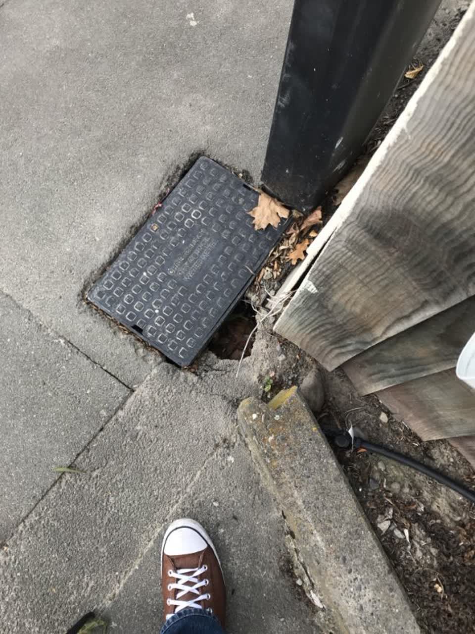 The photograph attached to this water supply report