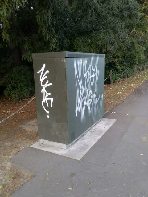 Graffiti, a report photo