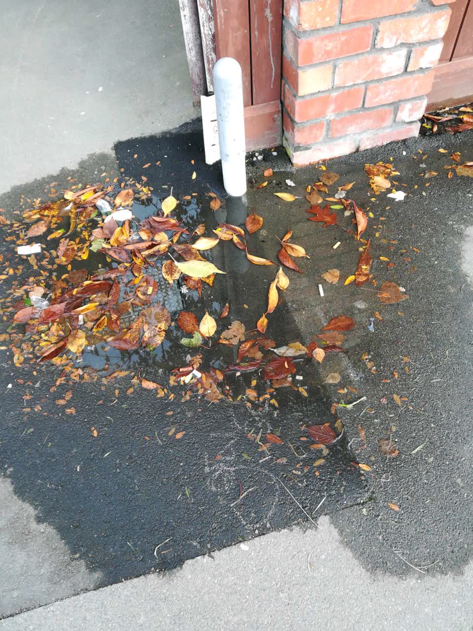 The photograph attached to this water supply report
