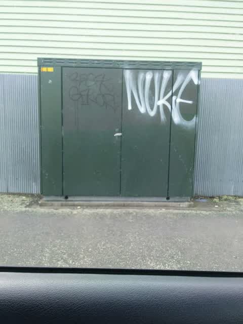 Graffiti, a report photo