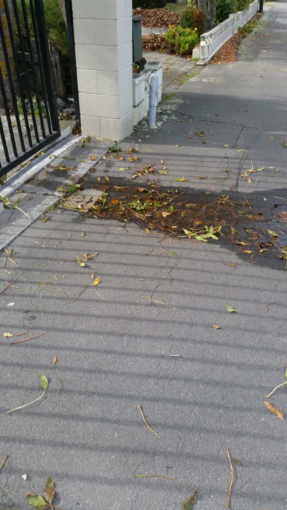 The photograph attached to this water supply report